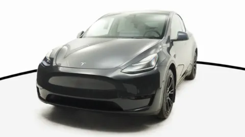 Gray 2021 Tesla Model Y Long Range for sale in El Cajon, CA