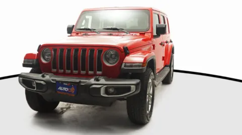 Red 2019 Jeep Wrangler Unlimited Sahara for sale in El Cajon, CA