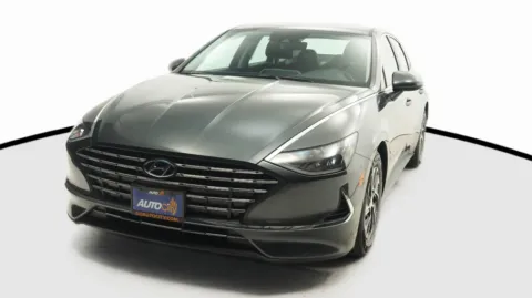 Gray 2020 Hyundai Sonata Hybrid Blue for sale in El Cajon, CA