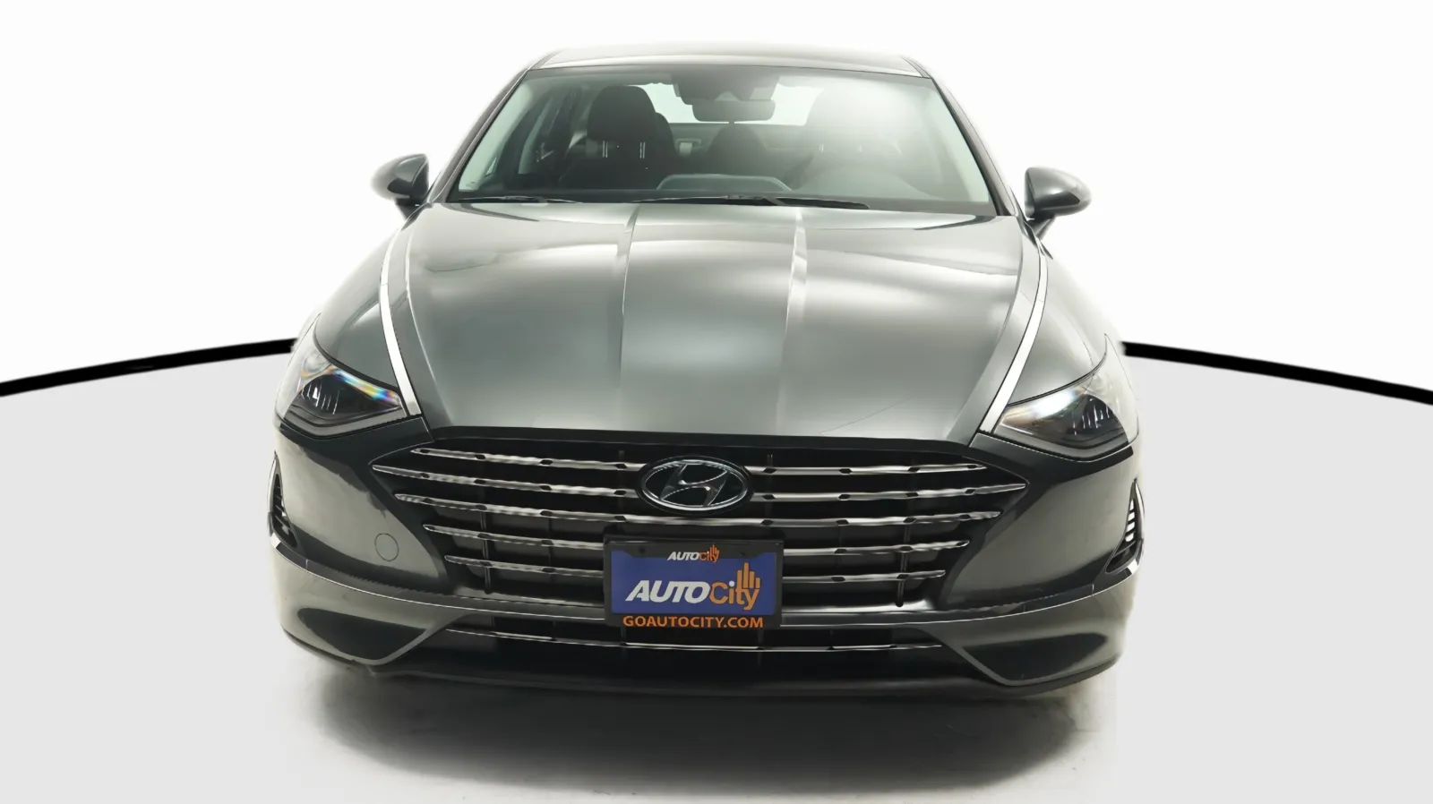 Another view of 2020 Hyundai Sonata Hybrid Blue for sale in El Cajon, CA at Auto City