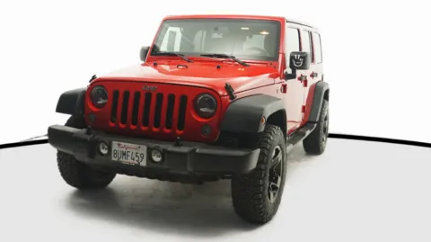 Red 2018 Jeep Wrangler JK Unlimited Sport S for sale in El Cajon, CA
