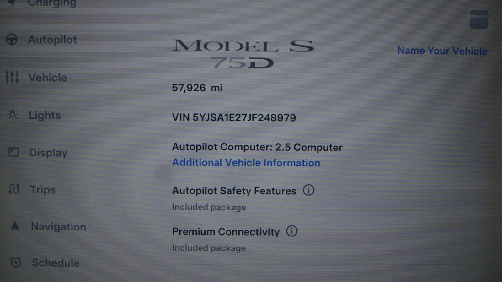 Photos of 2018 Tesla Model S 75D for sale in El Cajon, CA at Auto City