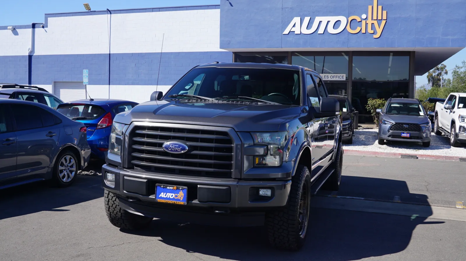 Gray 2016 Ford F-150 XLT for sale in El Cajon, CA