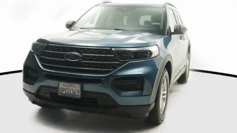 Blue 2020 Ford Explorer XLT for sale in El Cajon, CA