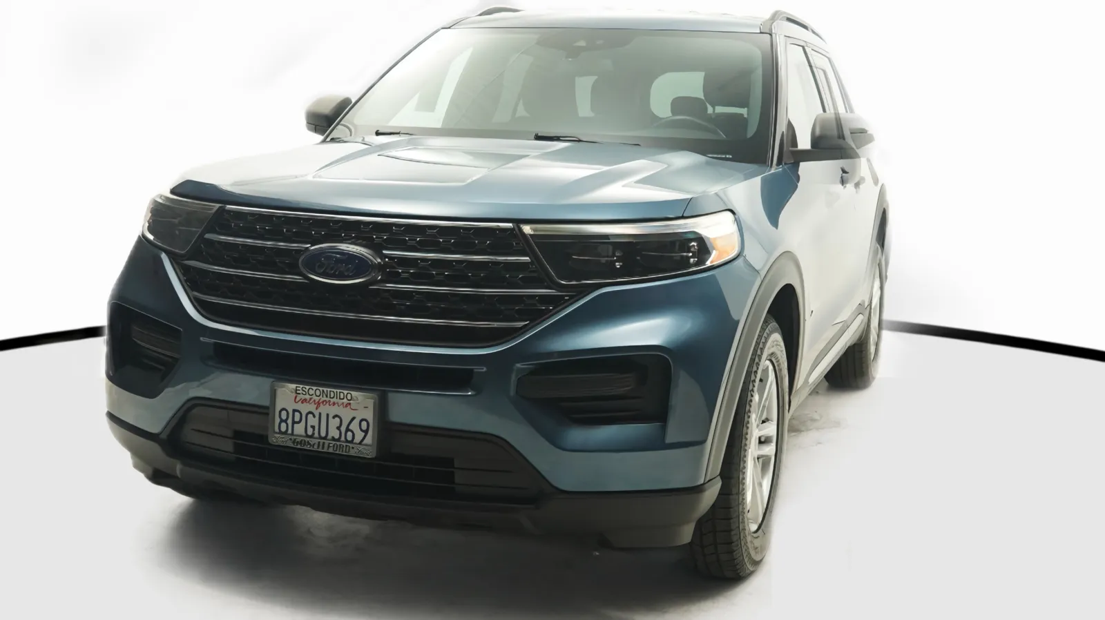 Blue 2020 Ford Explorer XLT for sale in El Cajon, CA