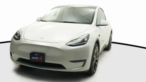 White 2021 Tesla Model Y Long Range for sale in El Cajon, CA