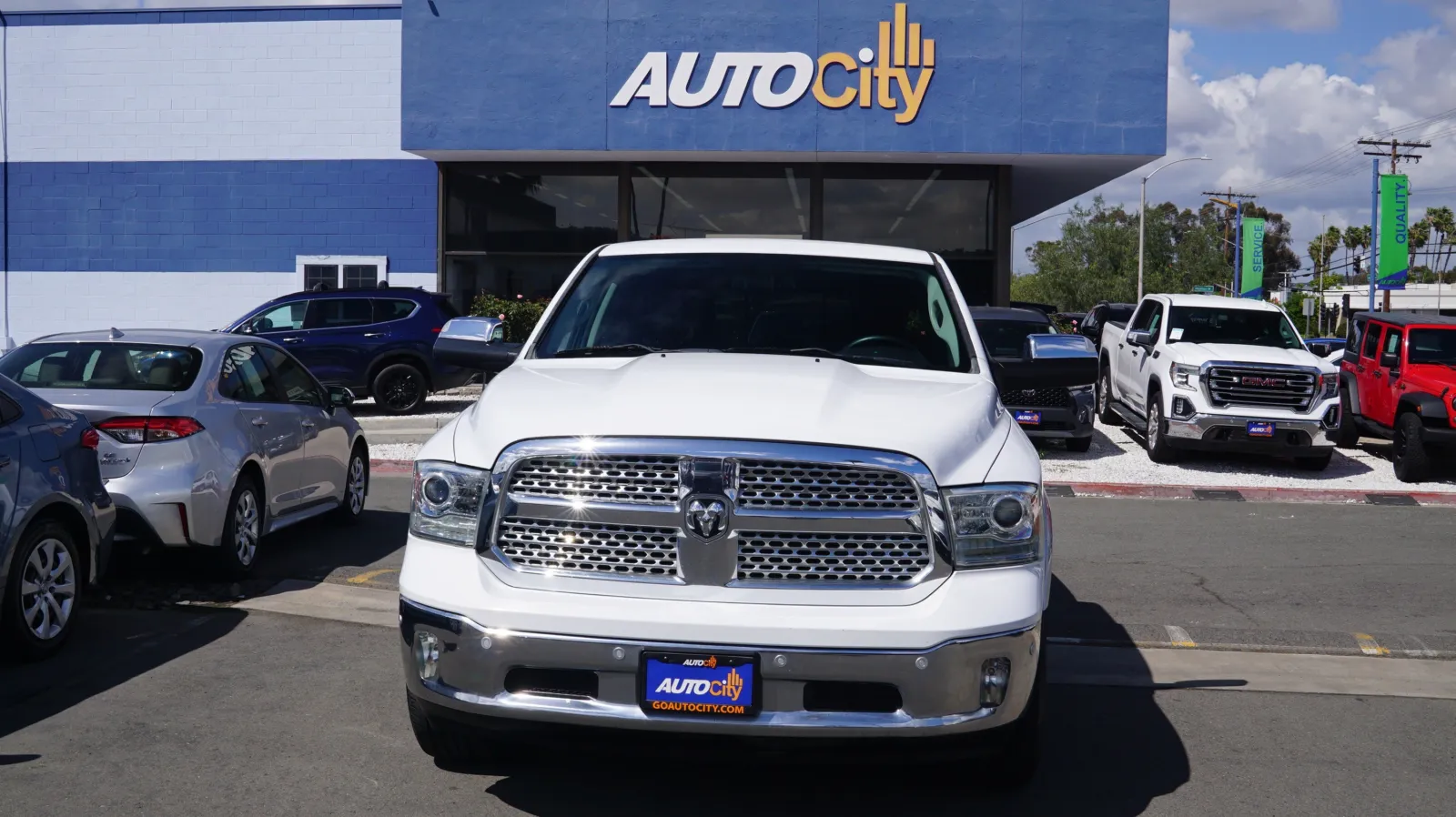 Another view of 2015 Ram 1500 Laramie for sale in El Cajon, CA at Auto City
