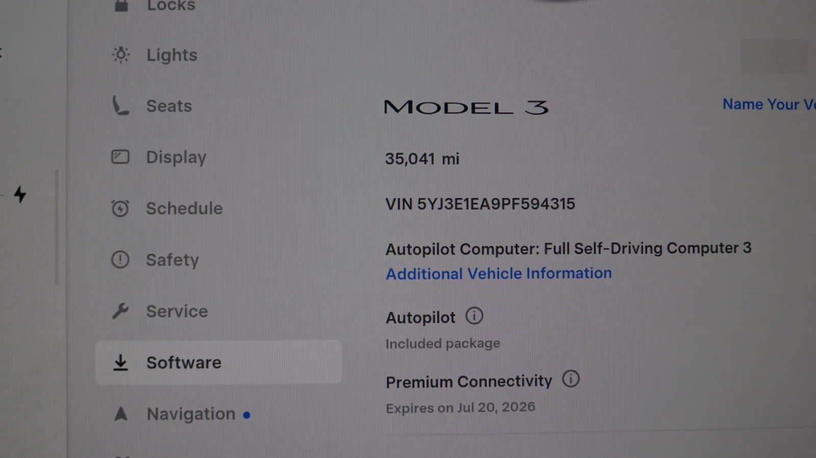 Photos of 2023 Tesla Model 3 for sale in El Cajon, CA at Auto City