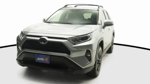 Silver 2020 Toyota RAV4 Hybrid XLE for sale in El Cajon, CA