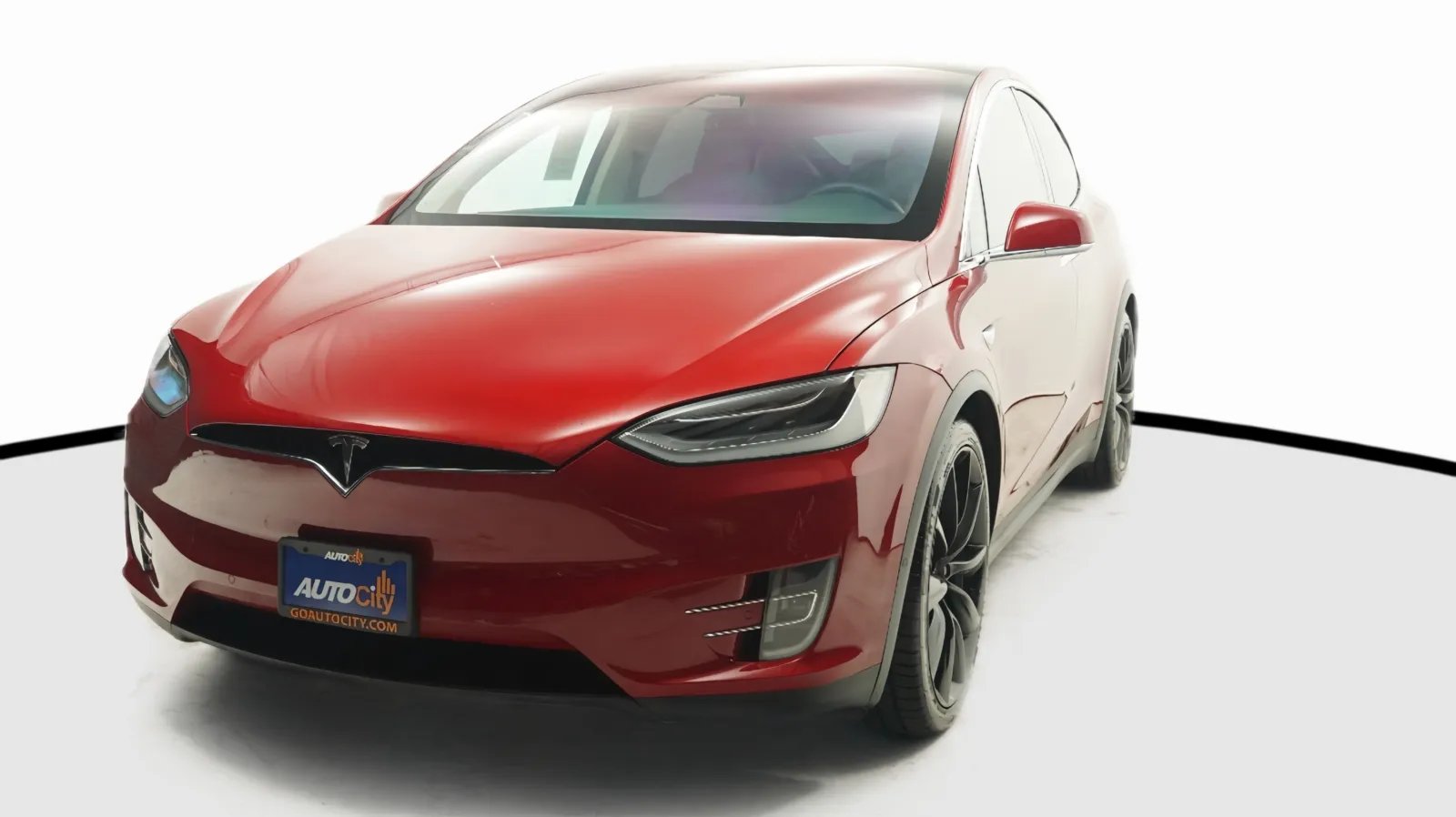 Red 2018 Tesla Model X 100D for sale in El Cajon, CA