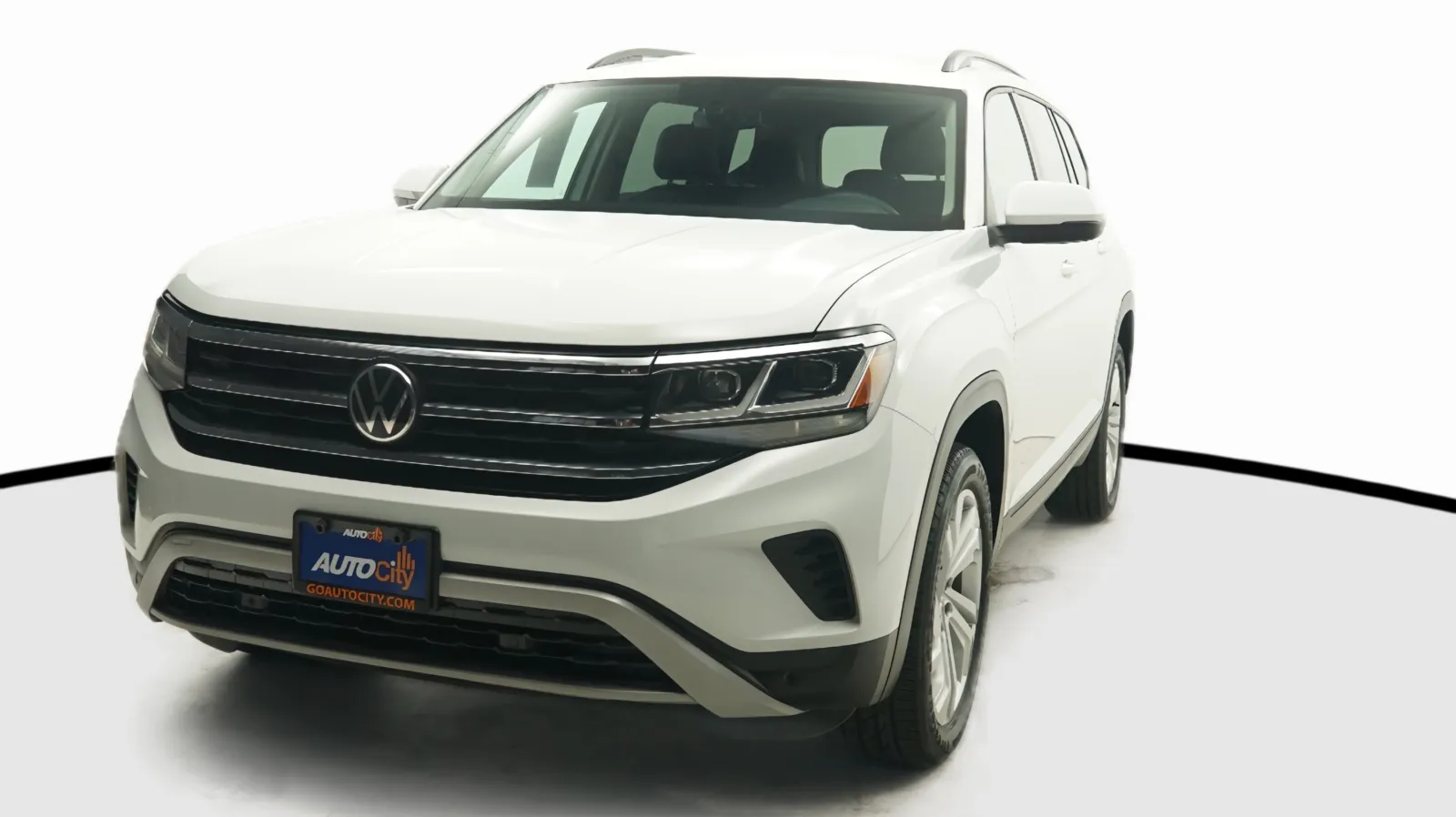 White 2021 Volkswagen Atlas 3.6L V6 SE w/Technology for sale in El Cajon, CA