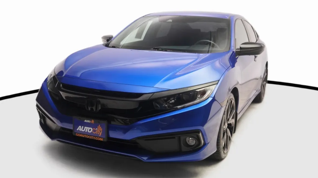 Blue 2019 Honda Civic Sport for sale in El Cajon, CA