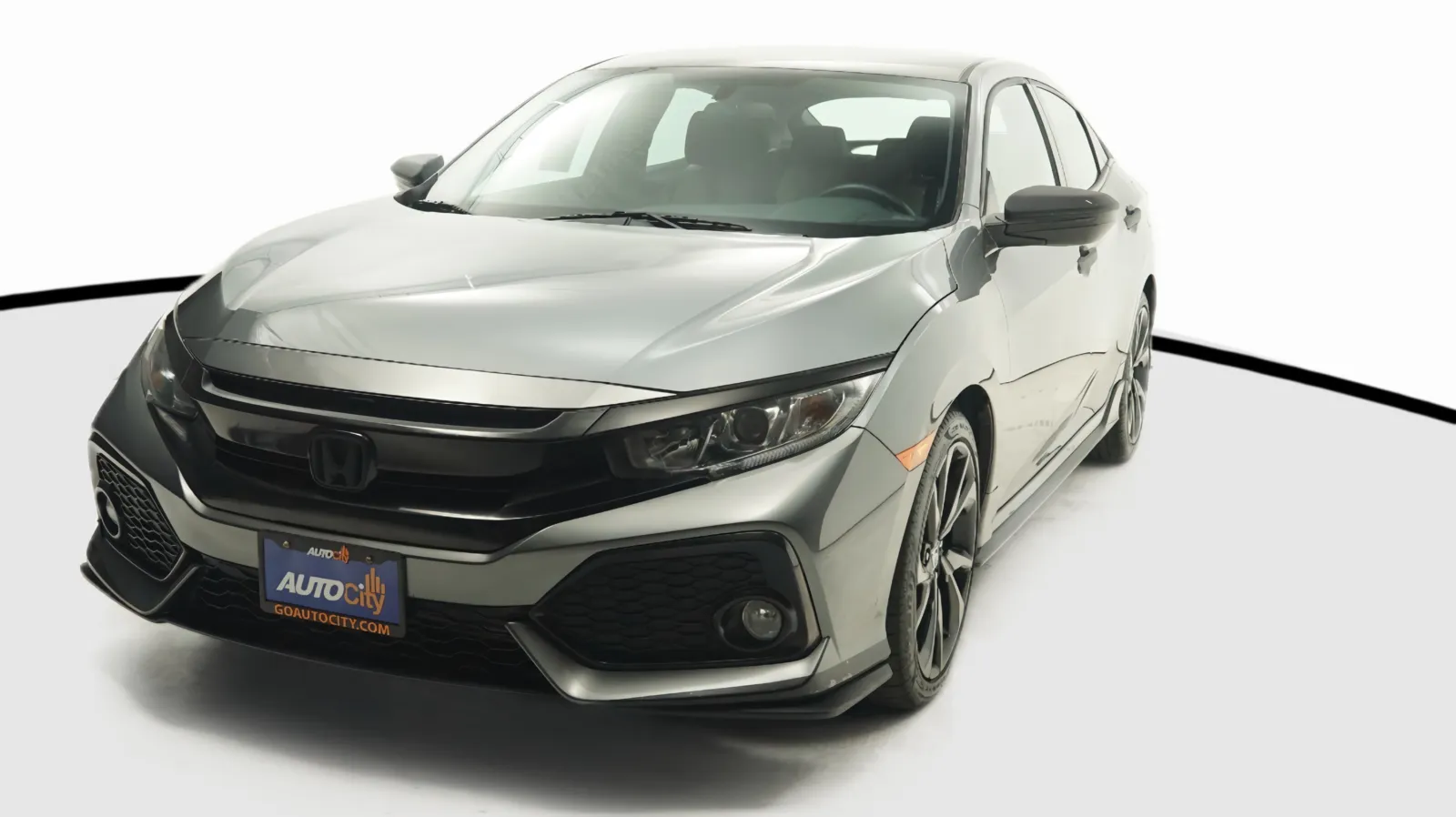 Gray 2018 Honda Civic Hatchback Sport for sale in El Cajon, CA