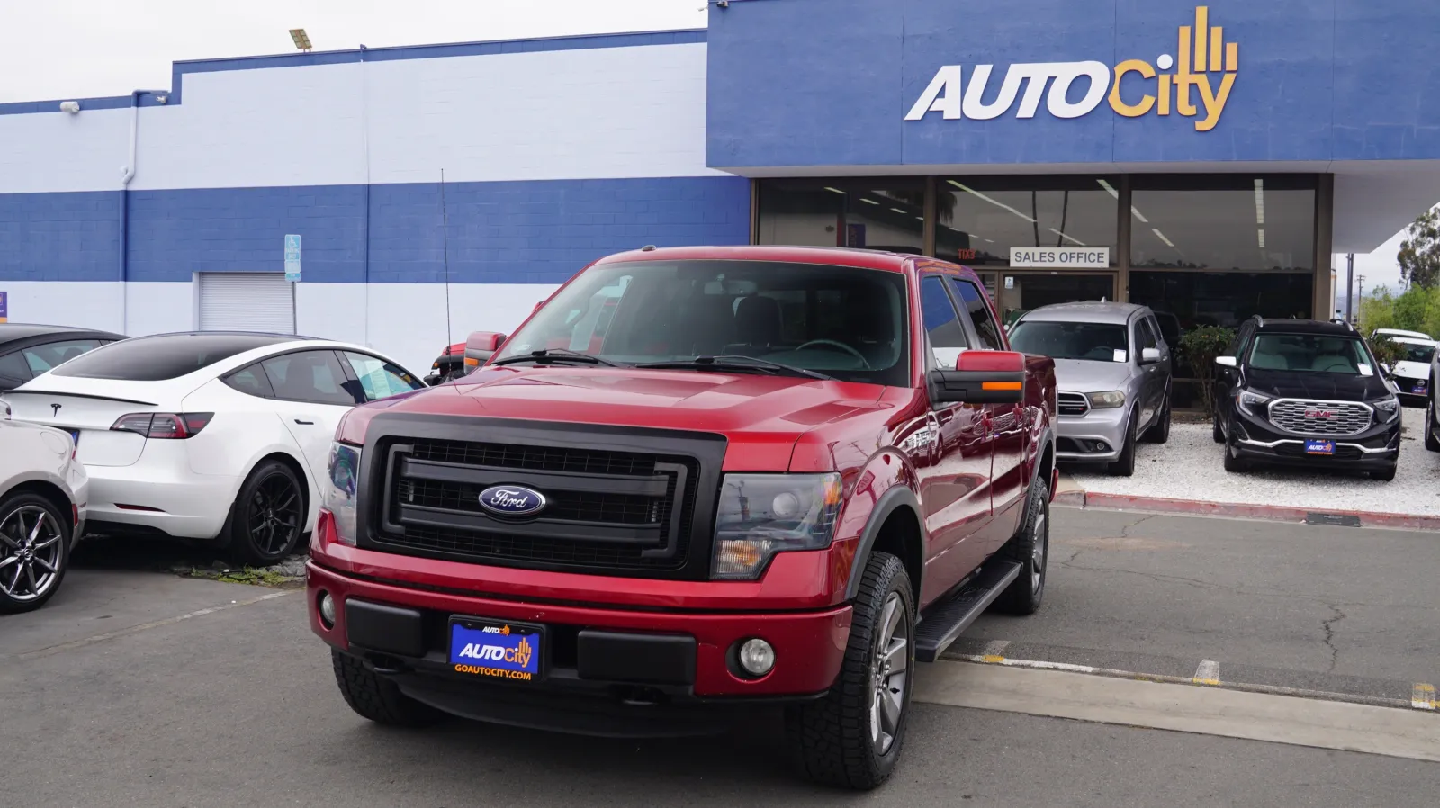 Red 2013 Ford F-150 FX4 for sale in El Cajon, CA