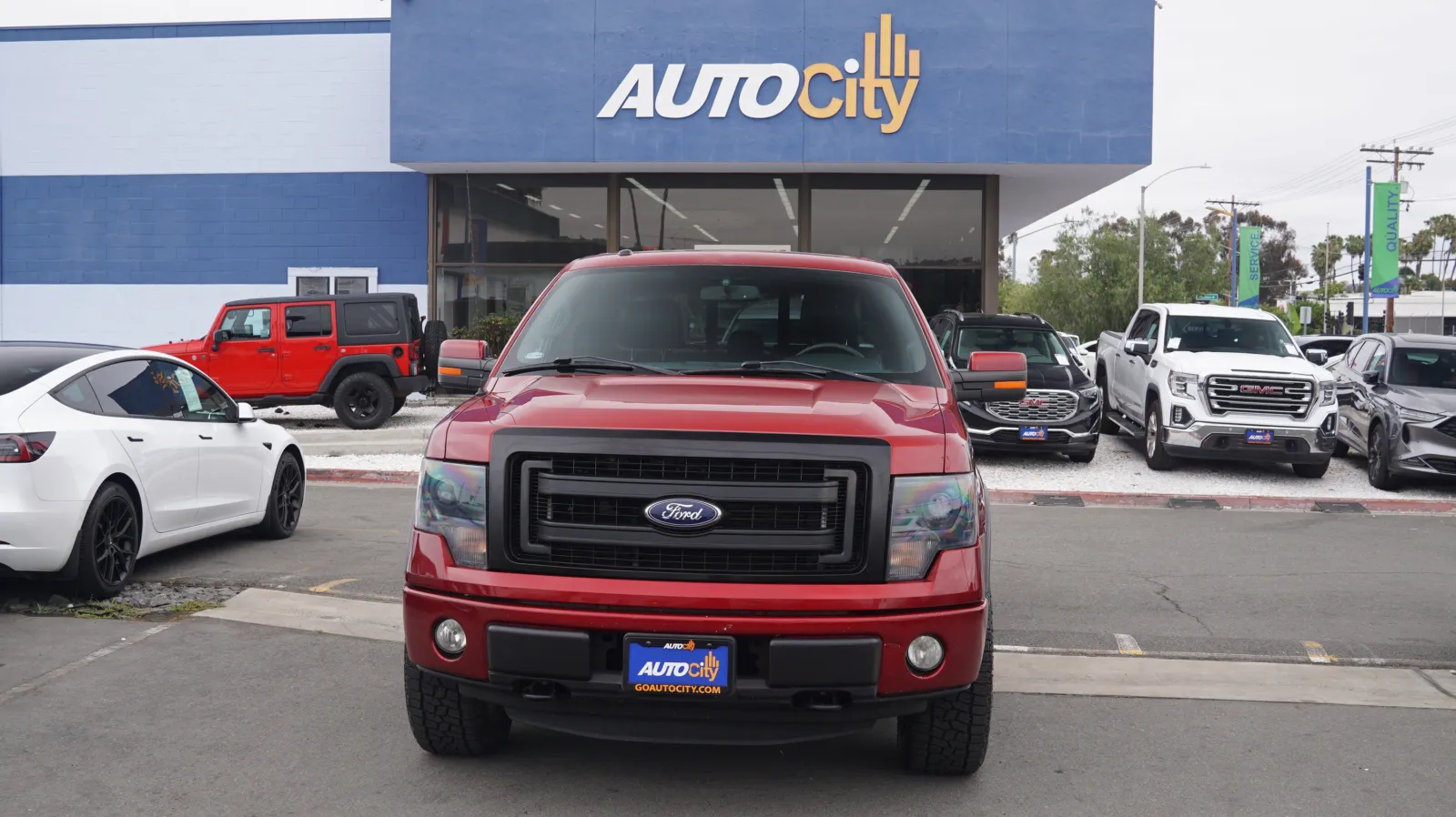 Another view of 2013 Ford F-150 FX4 for sale in El Cajon, CA at Auto City