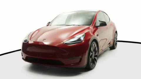 Red 2022 Tesla Model Y Performance for sale in El Cajon, CA