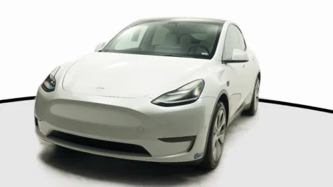 White 2021 Tesla Model Y Long Range for sale in El Cajon, CA