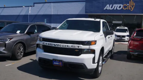 White 2020 Chevrolet Silverado 1500 Custom for sale in El Cajon, CA