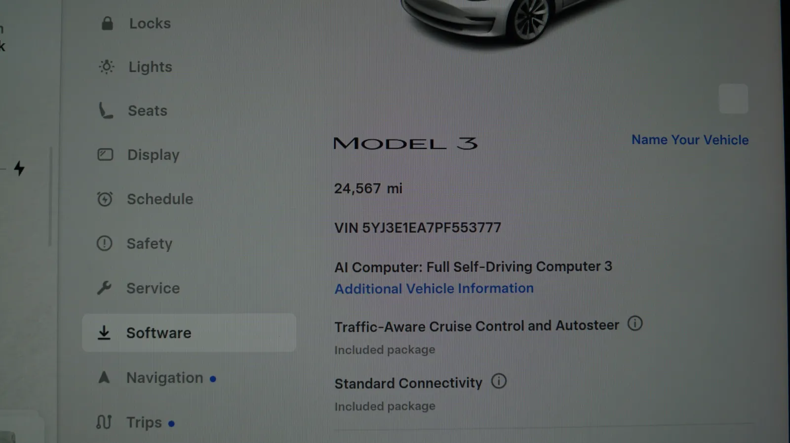 Photos of 2023 Tesla Model 3 for sale in El Cajon, CA at Auto City