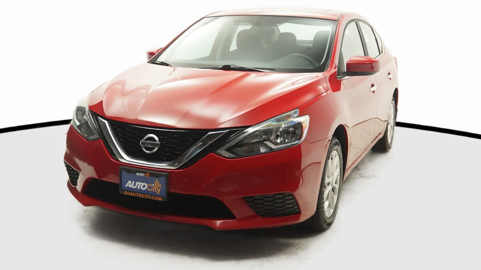 Red 2017 Nissan Sentra SV for sale in El Cajon, CA