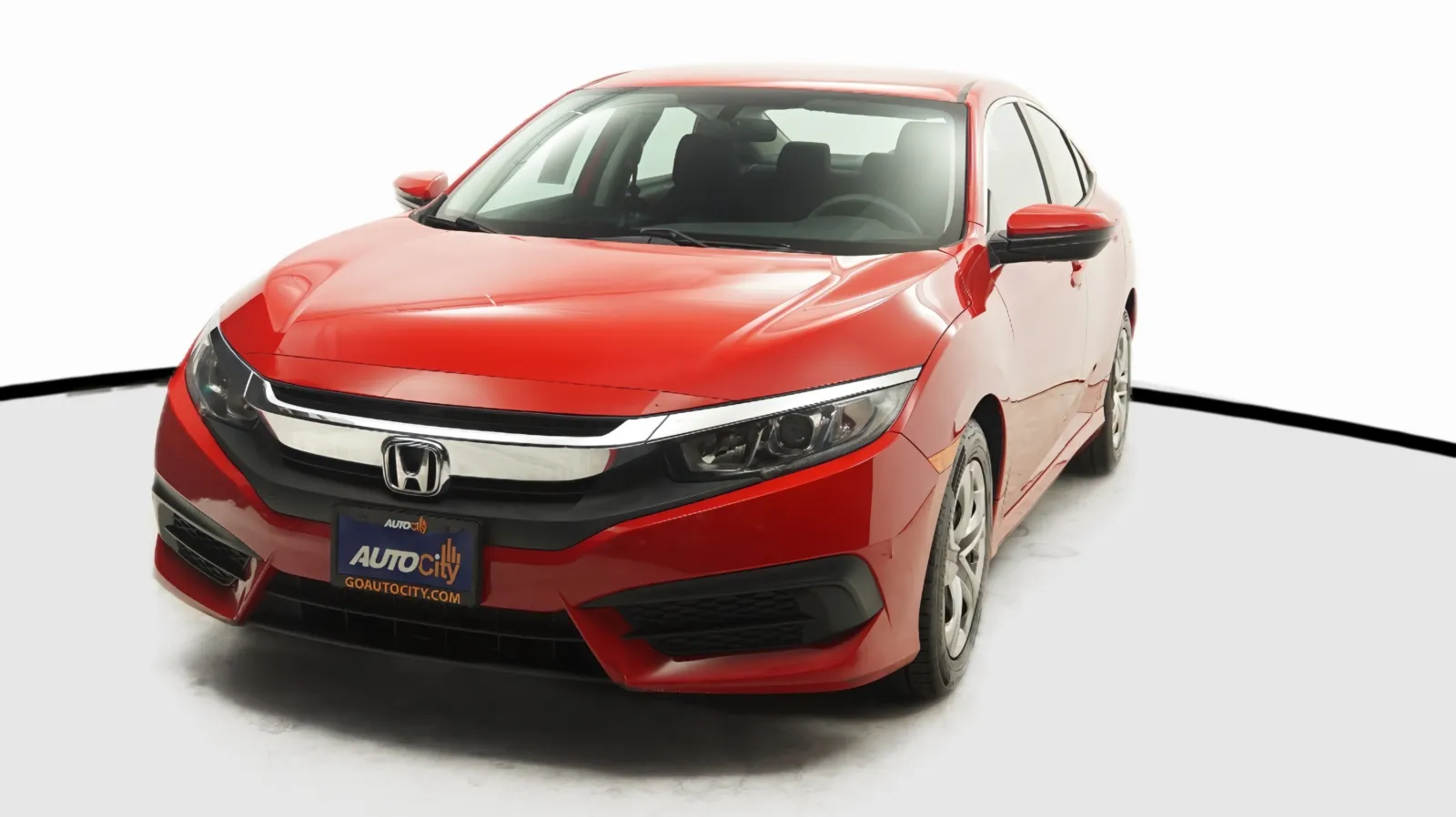 Red 2018 Honda Civic LX for sale in El Cajon, CA