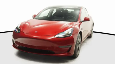 Red 2022 Tesla Model 3 for sale in El Cajon, CA