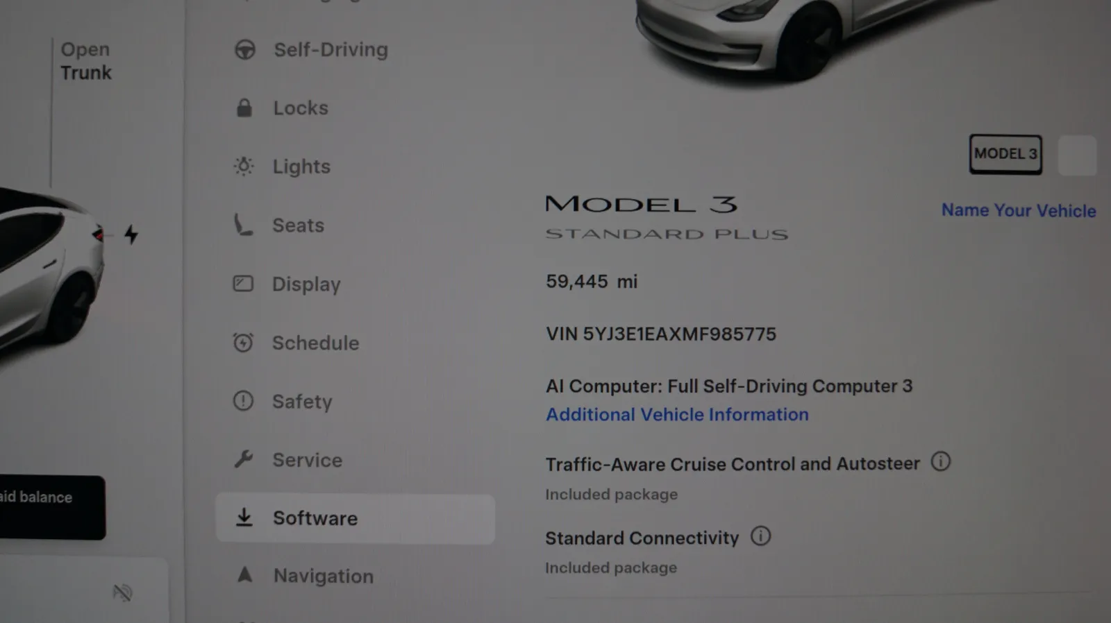 Photos of 2021 Tesla Model 3 Standard Range Plus for sale in El Cajon, CA at Auto City