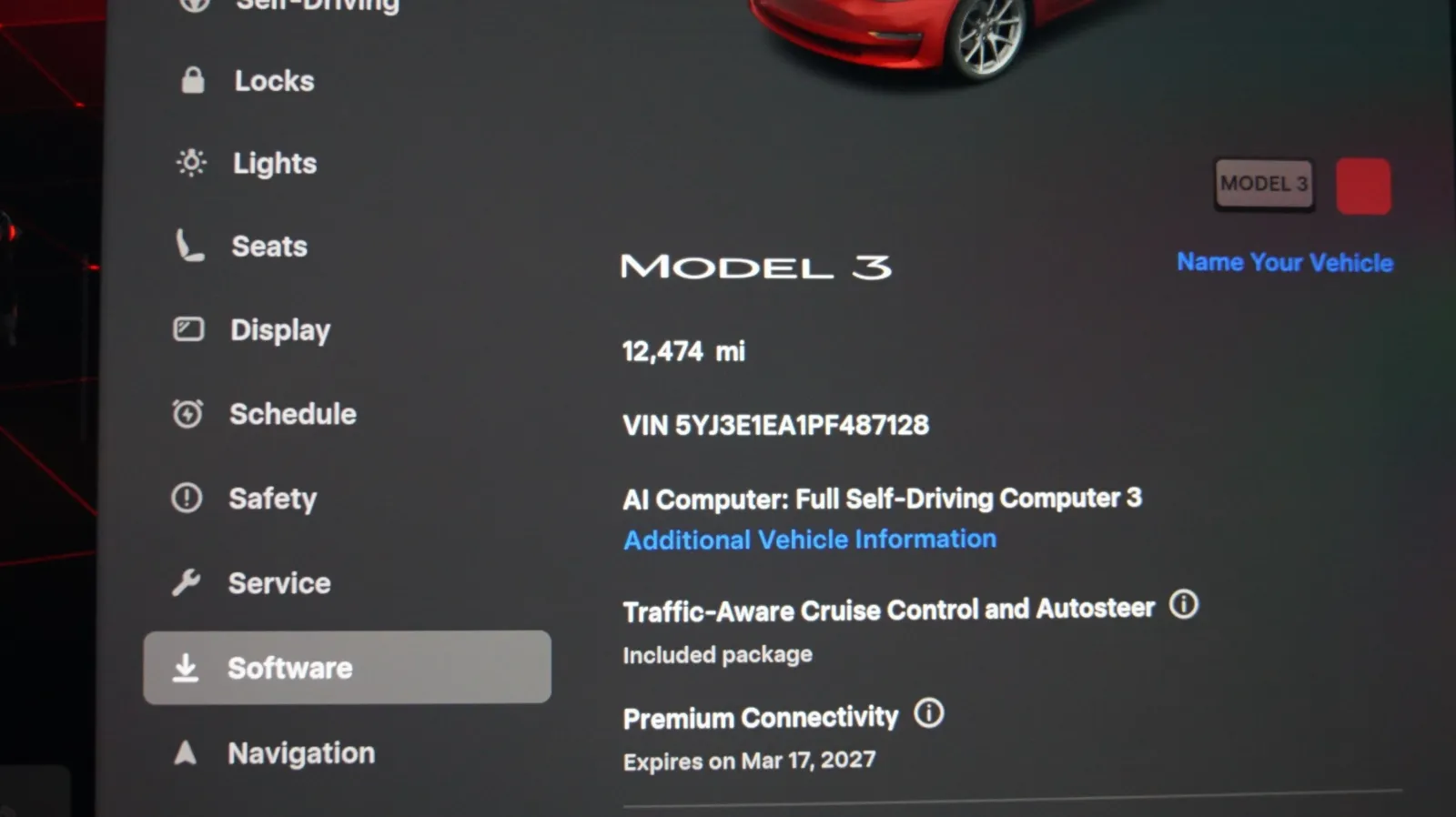 Photos of 2023 Tesla Model 3 for sale in El Cajon, CA at Auto City
