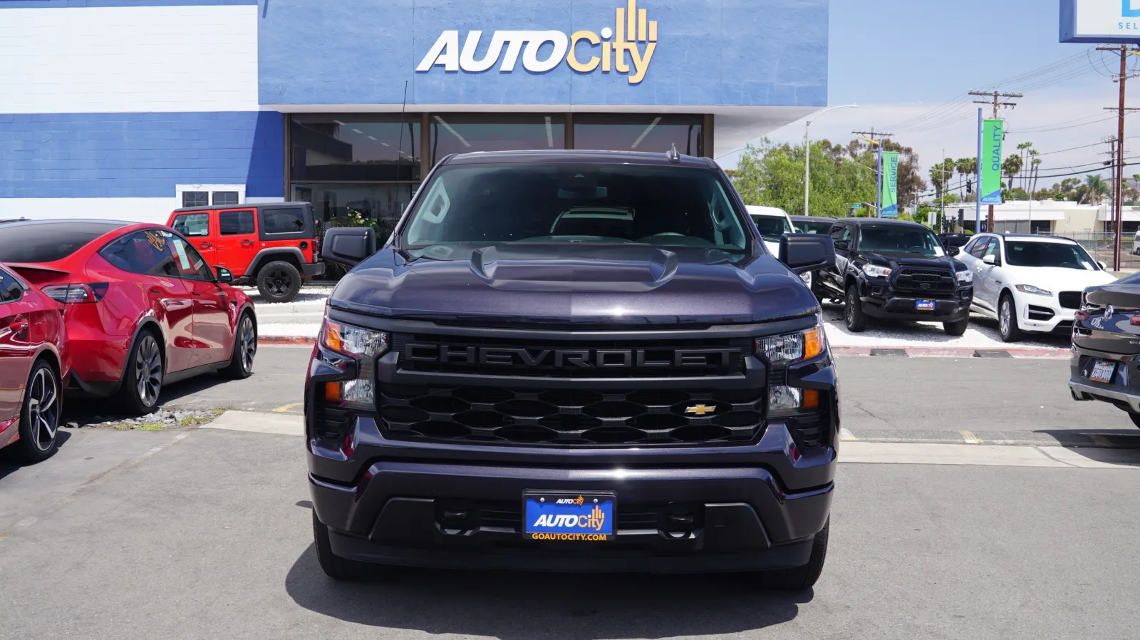 Gray 2023 Chevrolet Silverado 1500 Custom for sale in El Cajon, CA