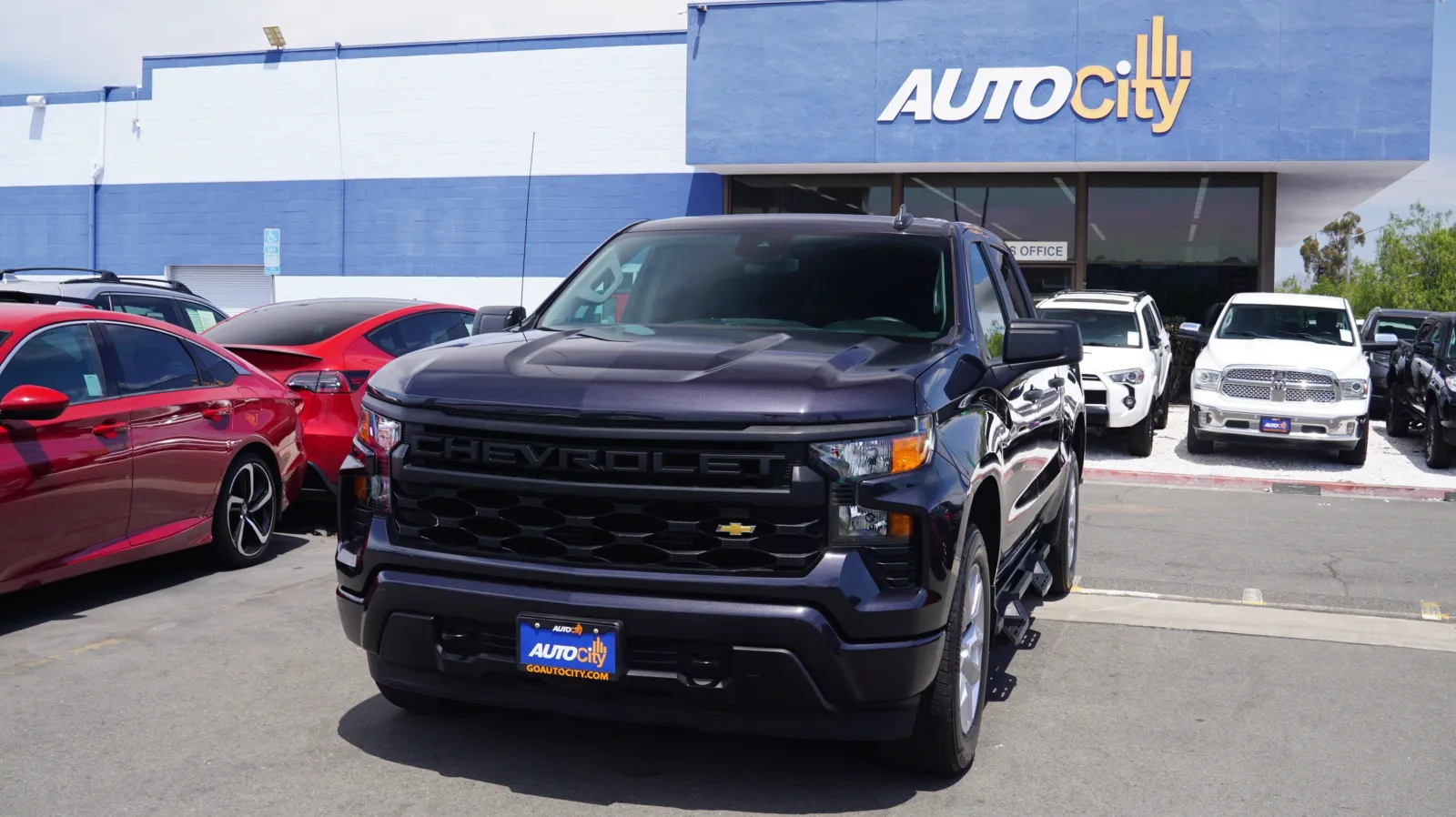 Gray 2023 Chevrolet Silverado 1500 Custom for sale in El Cajon, CA