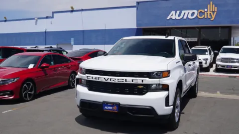 White 2021 Chevrolet Silverado 1500 Custom for sale in El Cajon, CA
