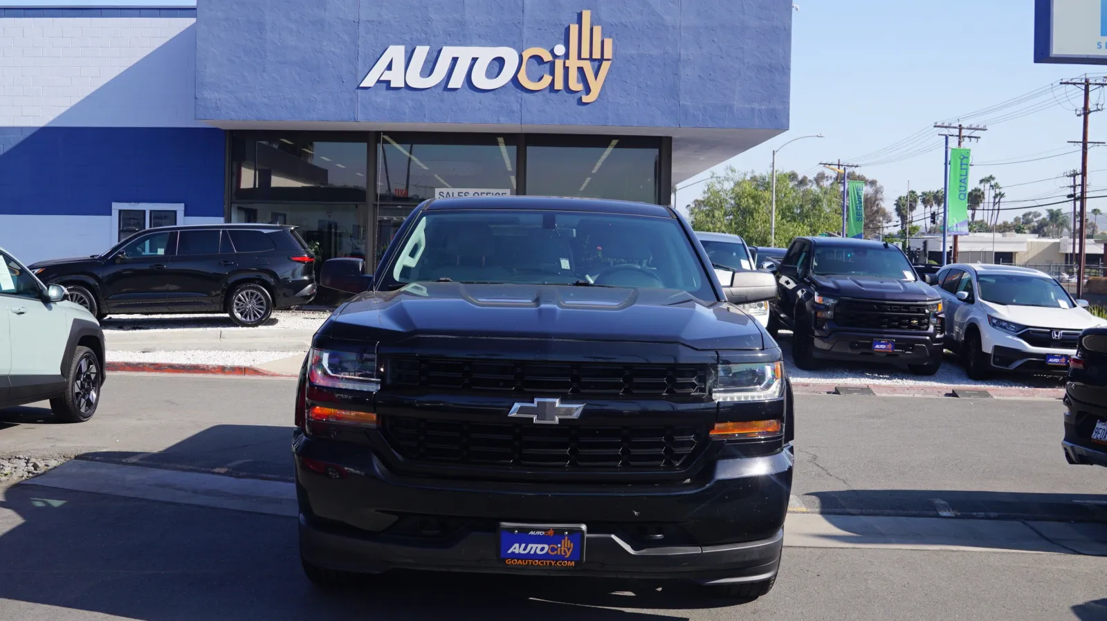 Another view of 2017 Chevrolet Silverado 1500 Custom for sale in El Cajon, CA at Auto City