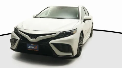 White 2021 Toyota Camry SE Nightshade for sale in El Cajon, CA
