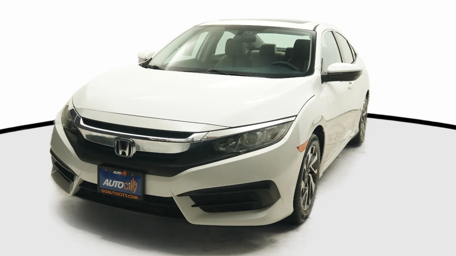 White 2018 Honda Civic EX for sale in El Cajon, CA