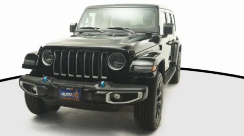 Black 2023 Jeep Wrangler 4xe Sahara for sale in El Cajon, CA