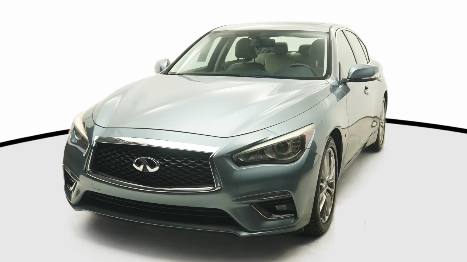 Gray 2018 INFINITI Q50 3.0t LUXE for sale in El Cajon, CA