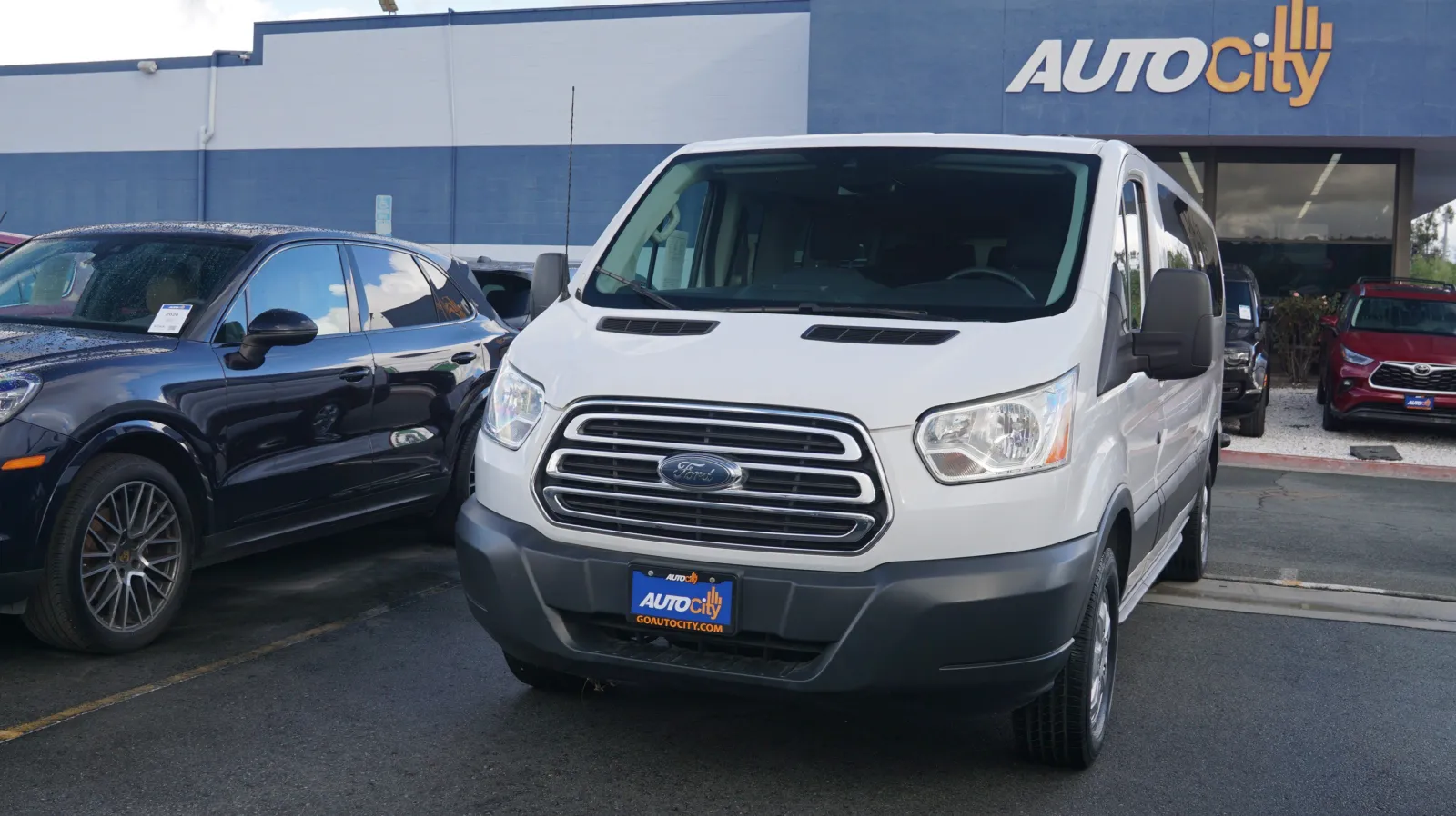 White 2018 Ford Transit Passenger Wagon XLT for sale in El Cajon, CA