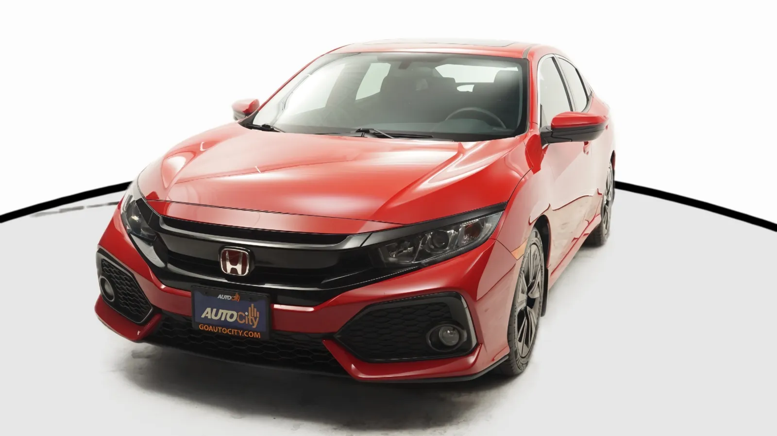Red 2018 Honda Civic Hatchback EX for sale in El Cajon, CA