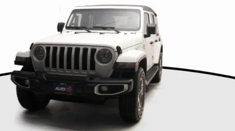 White 2020 Jeep Wrangler Unlimited Sahara for sale in El Cajon, CA