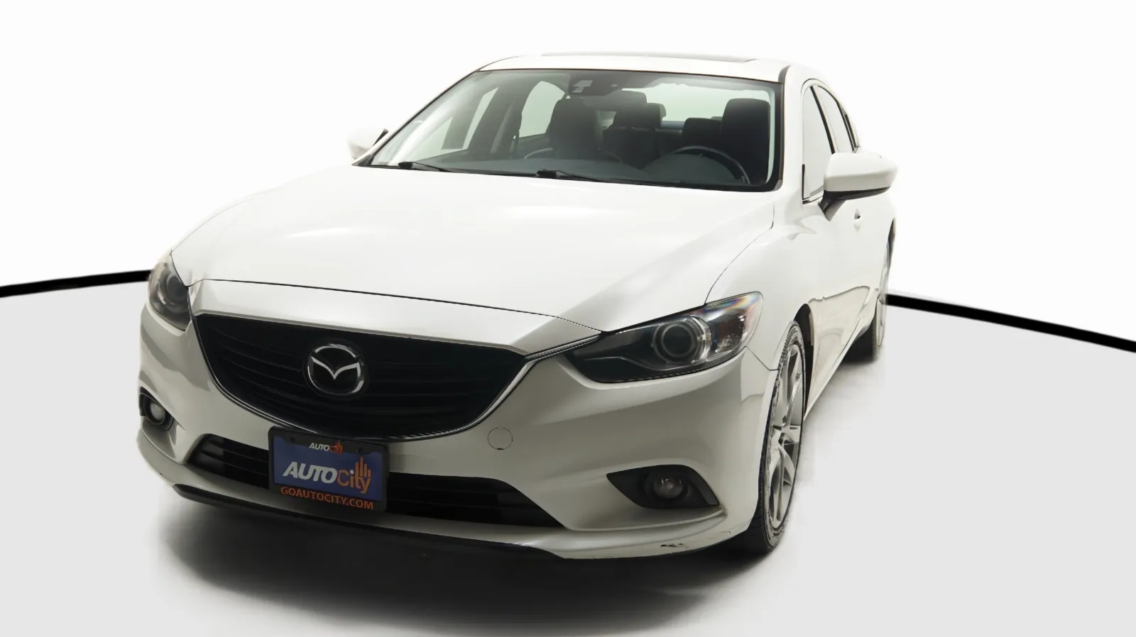 White 2014 Mazda Mazda6 i Grand Touring for sale in El Cajon, CA