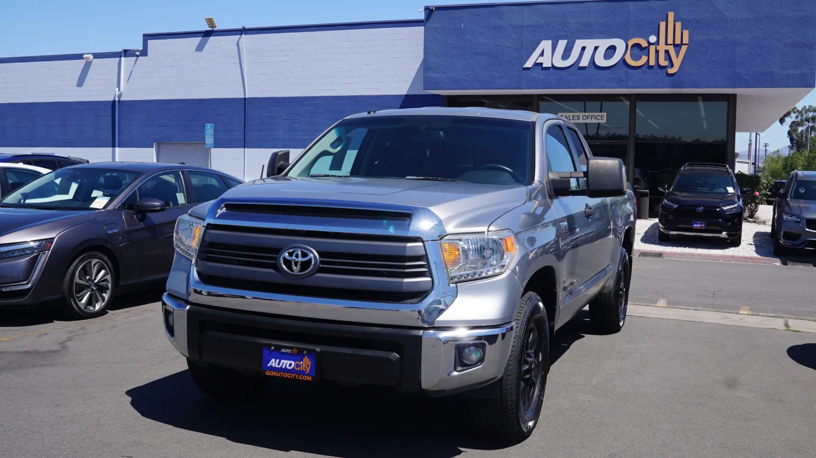 Silver 2015 Toyota Tundra SR5 for sale in El Cajon, CA
