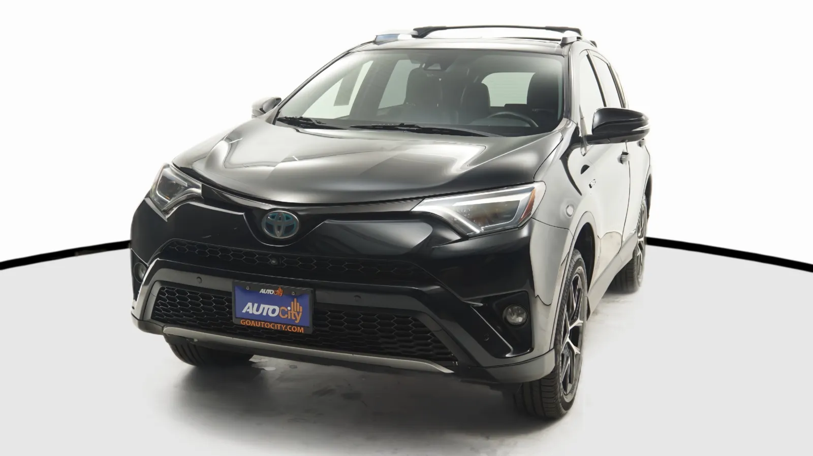 Black 2018 Toyota RAV4 Hybrid SE for sale in El Cajon, CA