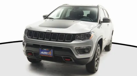 Silver 2021 Jeep Compass Trailhawk for sale in El Cajon, CA