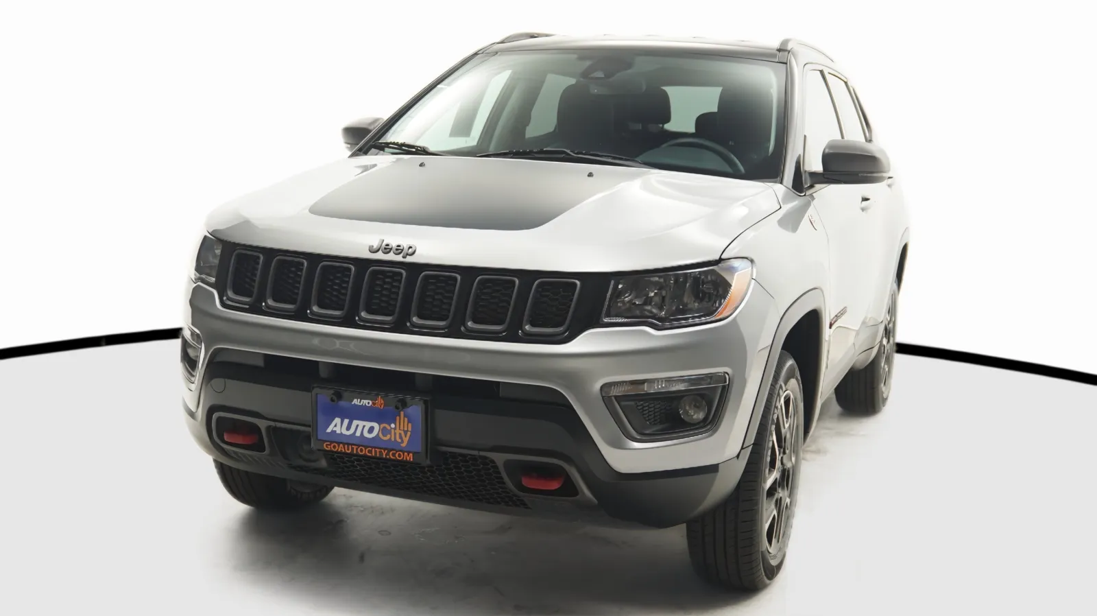 Silver 2021 Jeep Compass Trailhawk for sale in El Cajon, CA