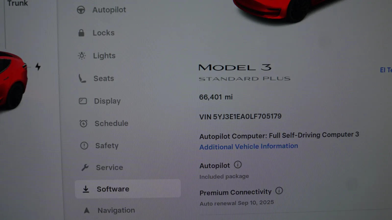 Photos of 2020 Tesla Model 3 Standard Range for sale in El Cajon, CA at Auto City