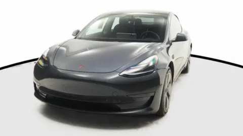 Gray 2021 Tesla Model 3 Long Range for sale in El Cajon, CA