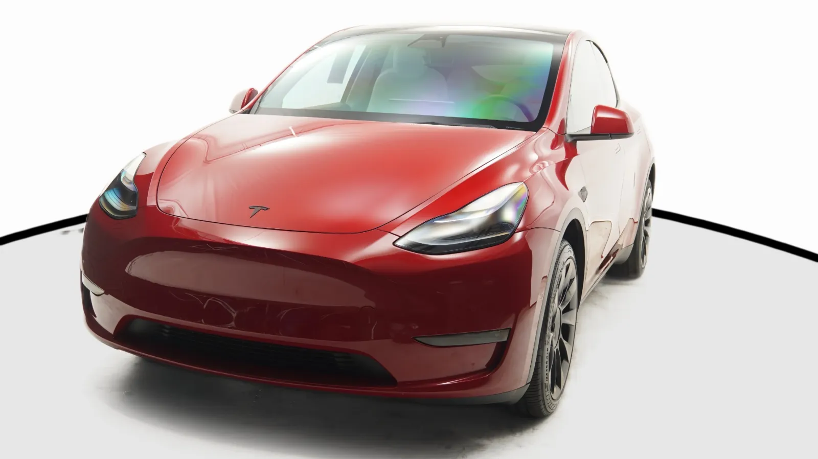 Red 2022 Tesla Model Y Long Range for sale in El Cajon, CA