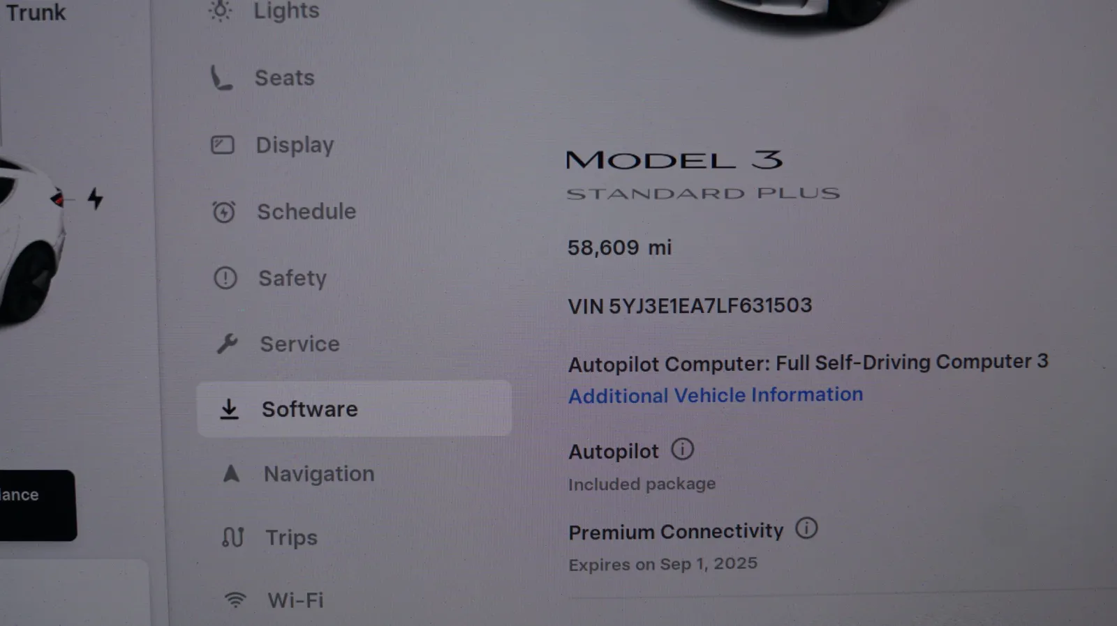 Photos of 2020 Tesla Model 3 Standard Range Plus for sale in El Cajon, CA at Auto City