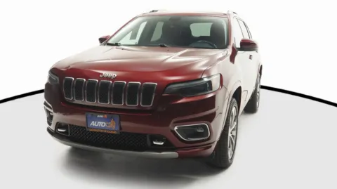 Red 2019 Jeep Cherokee Overland for sale in El Cajon, CA