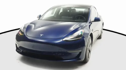 Blue 2021 Tesla Model 3 Standard Range Plus for sale in El Cajon, CA